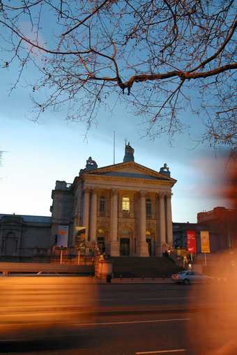 Tate Britain at night