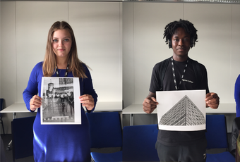Former UAL Insights students, Aimee Day and Ishmael Lartey, Images by Kalina Pulit