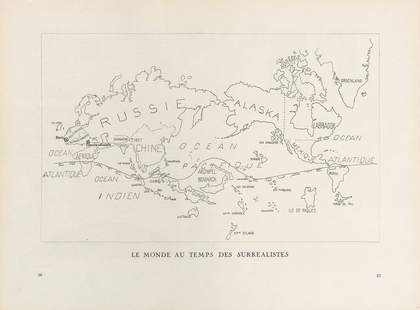"Le monde au temps des surréalistes” (The World in the Time of the Surrealists), from Variétés (Brussels), special Surrealist number, June 1929 Tate Library