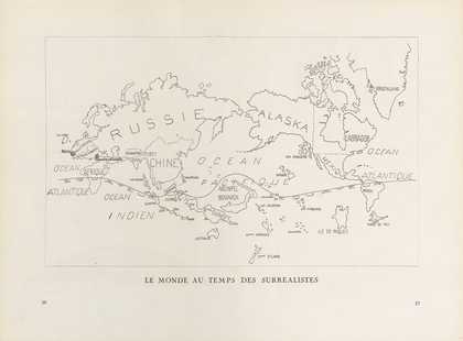 This is the crediting: Le monde au temps des surréalistes” (The World in the Time of the Surrealists), from Variétés (Brussels), special Surrealist number, June 1929 Tate Library