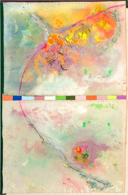 Frank Bowling Iona Miriam's Christmas Visit To & From Brighton 2017 Courtesy Frank Bowling and Hales Gallery © Frank Bowling. All Rights Reserved, DACS 2019