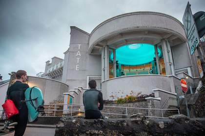Tate St Ives light installation