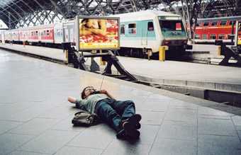 Participant in LIGNAs Radio Ballet Leipzig at Leipzig station 2003