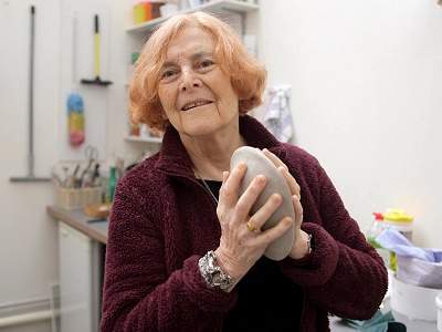 Liliane Lijn, still from TateShots