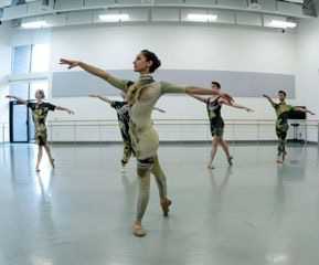 Linder ballet The Ultimate Form (rehearsal)