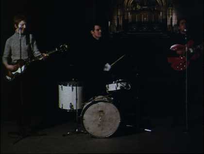 Still from archive film Liverpool Sounding
