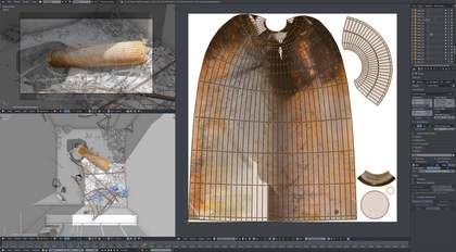 analytic image of a dome