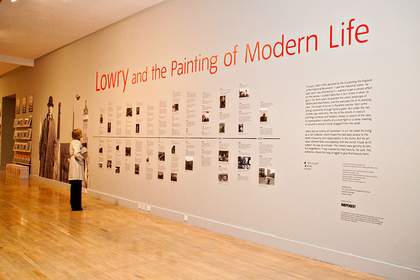 Lowry and the Painting of Modern Life at Tate Britain opening reception, 25 June 2013