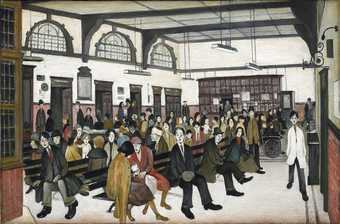 L.S. Lowry Ancoats Hospital Outpatients' Hall 1952