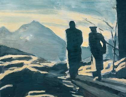Luc Tuymans The Walk 1993