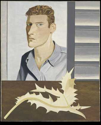Lucian Freud Man with a Thistle (Self-Portrait) 1946