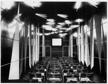 Luciano Baldessari Lucio Fontana and Attilio Rossi Cinema for the Sidercomit Pavillion Milan 1953