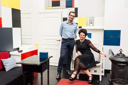 Lulu Guinness Francesco Manacorda Mondrian Studio Liverpool 2014