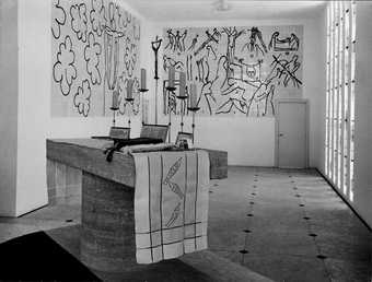 Matisse wall design Vence chapel