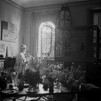 Matisse in his studio, Vence, 1946