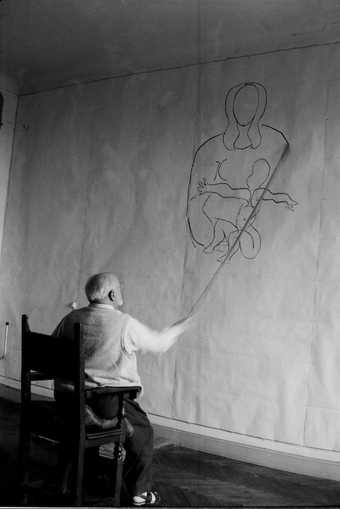 Henri Matisse vence chapel wall painting