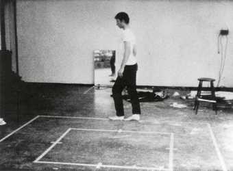 Bruce Nauman Walking in an Exaggerated Manner around the Perimeter of a Square