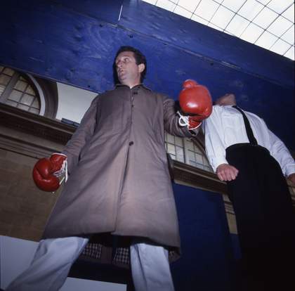 Bruce McLean, Good Manners and Physical Violence 1985