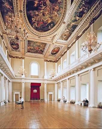 Main hall of the Banqueting House, London