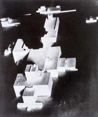 Photograph of one of Kazimir Malevich's architectons, Beta c1920