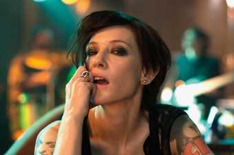 Fim stil portrait of Cate Blanchett from Manifesto