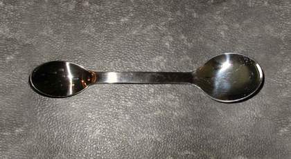 Manners prototype by Nicole Wermers (double ended spoon)