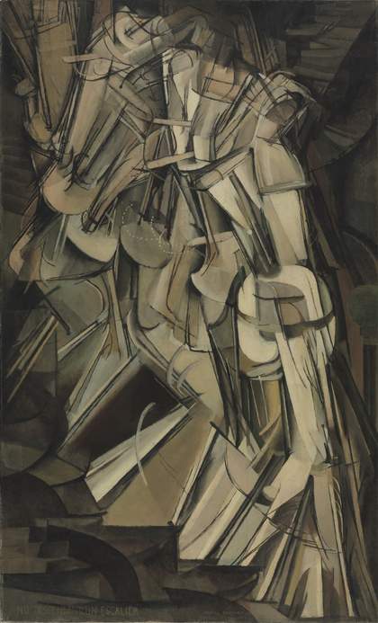 Marcel Duchamp, Nude Descending a Staircase (No. 2) 1912 - Philadelphia Museum of Art