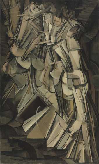 Marcel Duchamp, Nude Descending a Staircase (No. 2) 1912 - Philadelphia Museum of Art