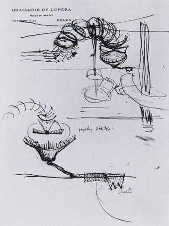 Marcel Duchamp Sieves and Detail of the Butterfly Pump 1914