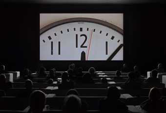 Christian Marclay, The Clock 2010. Single channel video. Duration: 24 hours © the artist. Courtesy White Cube, London and Paula Cooper Gallery, New York. Photo: Tate Photography