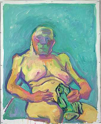Maria Lassnig, Frog Princess, 2000
