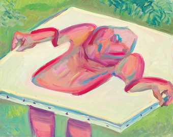 Maria Lassnig, Inside and Outside the Canvas IV 1984-5