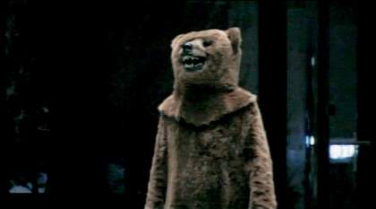 Mark Wallinger Sleeper at the Neue Nationalgalerie, Berlin, 2004–5 still three