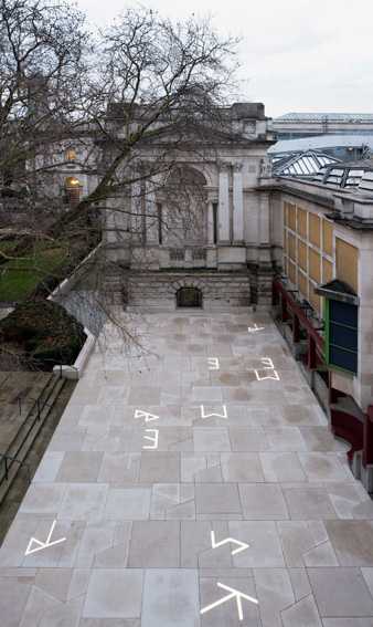 Martin Boyce commission at Tate Britain. Photo: © Tate (Joe Humphrys)