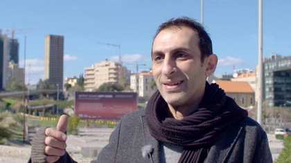 Still image of Marwan Rechmaoui from TateShots video