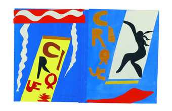 Henri Matisse, The Circus. Maquette for plate II - Jazz, 1946