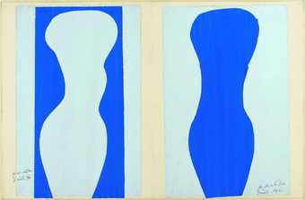 Henri Matisse, Forms, Maquette for plate IX - Jazz, 1946
