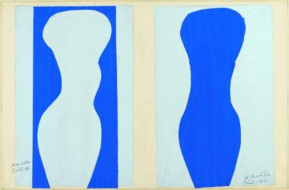 Henri Matisse, Forms, Maquette for plate IX - Jazz, 1946