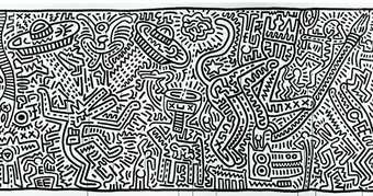 Keith Haring, The Matrix 1983