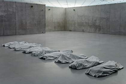 Maurizio Cattelan Installation view of All at Kunsthaus Bregenz 2007