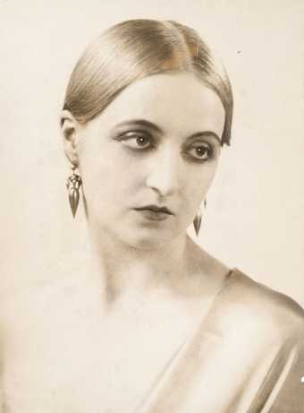 Studio portrait photograph of Eileen Mayo