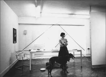 Lucy McKenzie and Paulina Olowska Oblique Composition performance view 2003