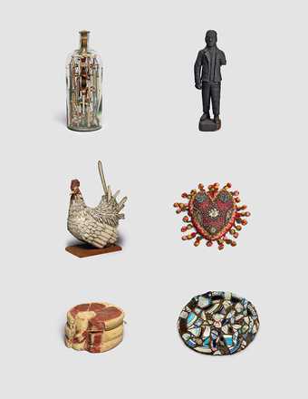 Various objects from British Folk Art