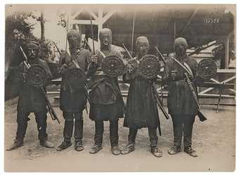 Khevssurian warriors, c1908