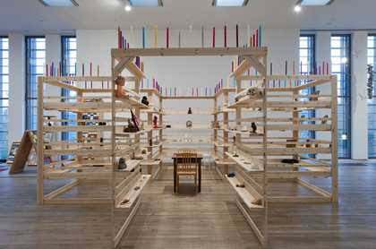 Meschac Gaba, Museum of Contemporary African Art in London, 2013