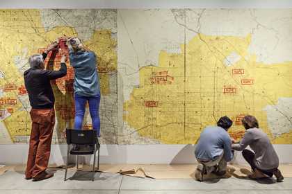 Suzanne Lacy, Three Weeks in May Recreation (2014)