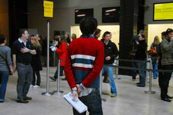Mario Garcia Torres, Following Piece (with Evo’s sweater) 2007
