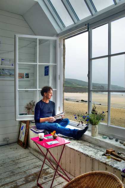 Michael Bird at Porthmeor Studios