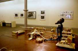 Michael Sandle Memorials for the Twentieth Century Installation Tate Liverpool 1995