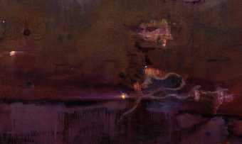 Detail of Peter Doig, Echo Lake 1998